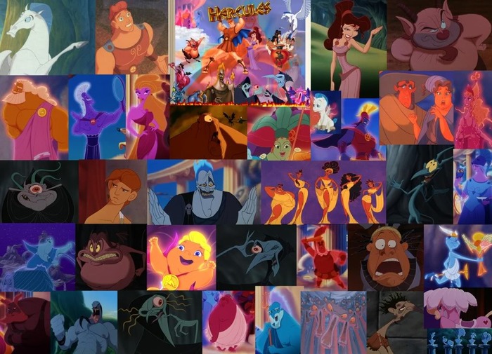 intamplarile lui Hercule(2) - Minunatele printese Disney