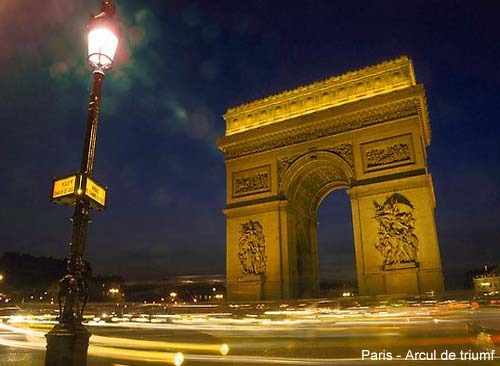 paris-arcul-de-triumf - la Pris-Franta