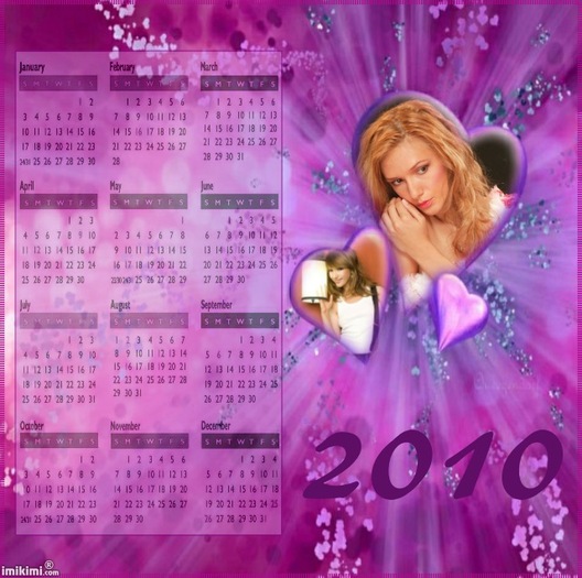 194gT-10j-2 - Calendare Cu Aniela-Adela Popescu Facute De Mine