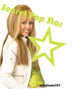 Hannah Montana Secret Pop Star - Miley Cyrus-Hannah Montana
