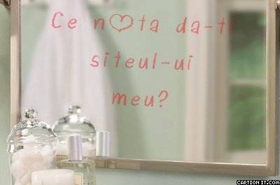 Ce nota da-ti siteul-ui meu?