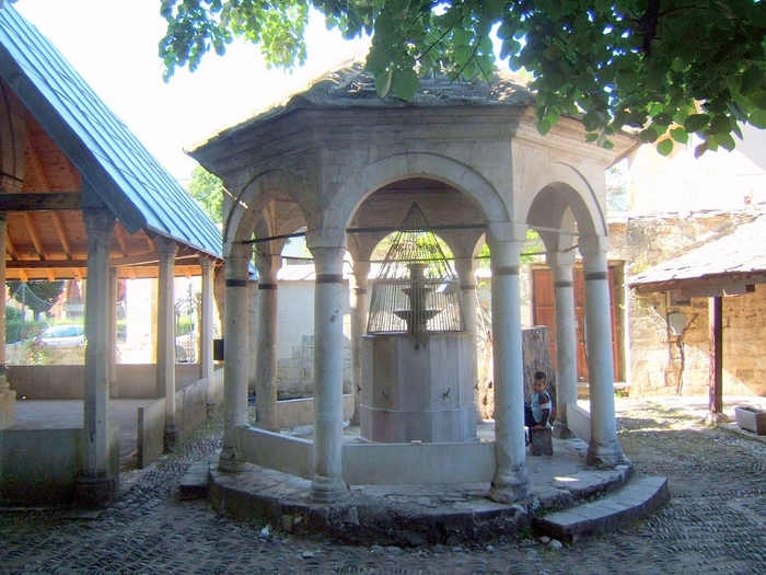 Karadjozberg Mosque in Mostar - Bosnia and Hercegowina (fountain) - Islamic Architecture Around the World