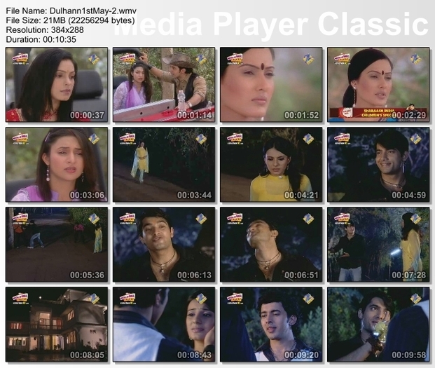 KVHWALCBURZOILUBTLA - A TA PENTRU TOTDEAUNA-reincarnarile Vidyei shi a lui Sagar respectiv Divya shi Amar