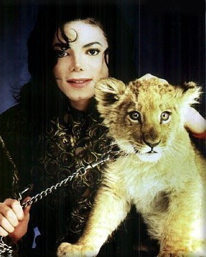 Dresorul - Poze Michael Jackson k animale