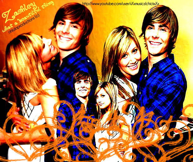 Zashley-what-a-beautiful-th - Zac Efron and Ashley Tisdale