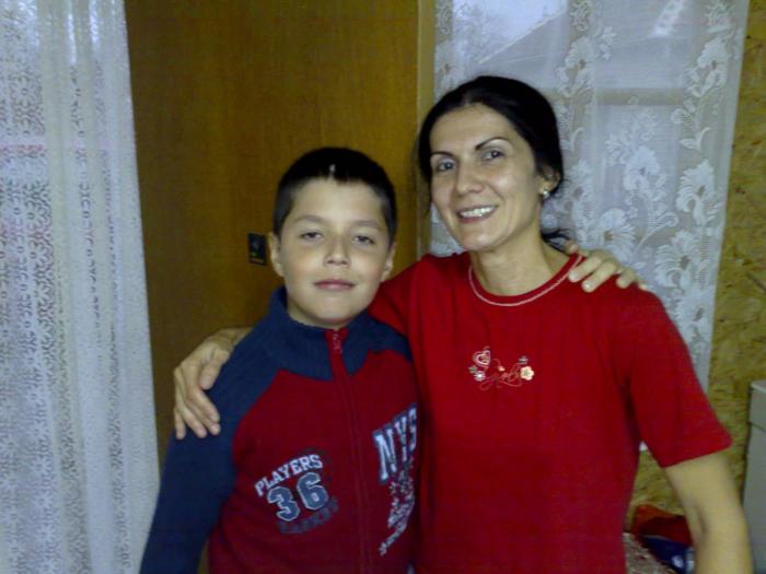 ionut si mama - poze cu nepotul ionut 2008