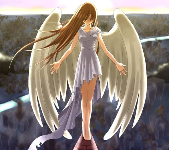 angel - poze anime girl