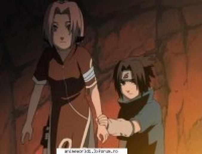 Sakura si Sasuke - Poze cu toate personajele din Naruto