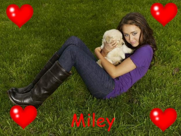 Miley - Poze cu Miley modificate de mine