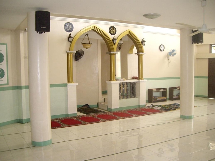 Al Quds Masjid in Zamboanga - Philippines (interior)