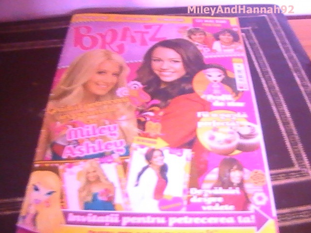 bratz (miley and ashley) - lucrurile mele cu hannah montana si miley