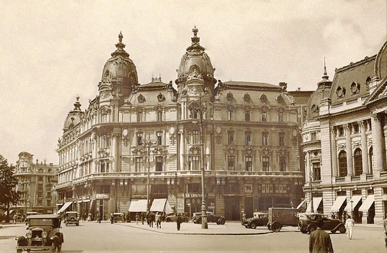 14. P-ta Palatului Regal. Cafeneaua si Hotelul High Life - Calea Victoriei