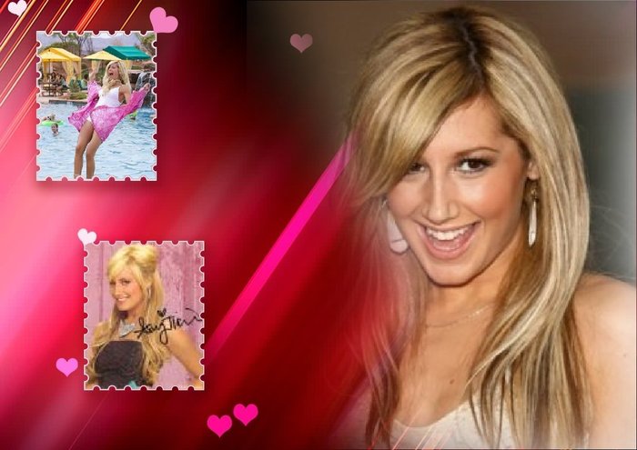 ashley indragostita - poze modificate cu Ashley Tisdale