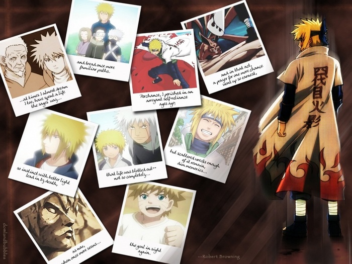 yondaime4th hokage - minato si naruto