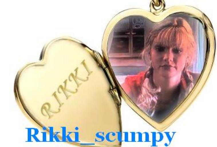 medalion RIKKI - Cary Heine- RikkI ChadwicK