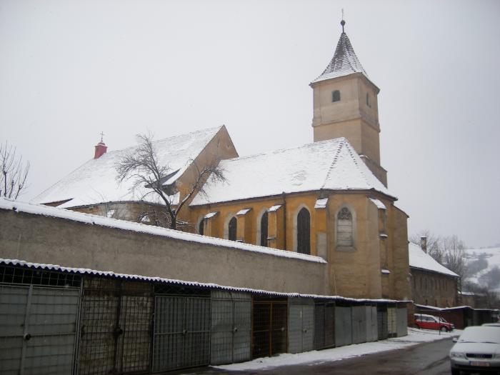 Medias-Biserica romano catolica,fosta biserica Franciscana