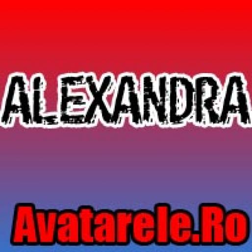 266 - avatare cu numele Alexandra