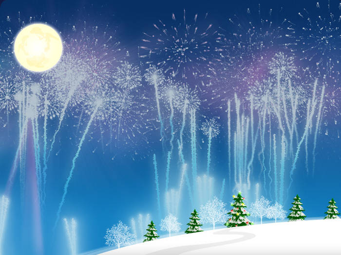 artificii-iarna - Iarna