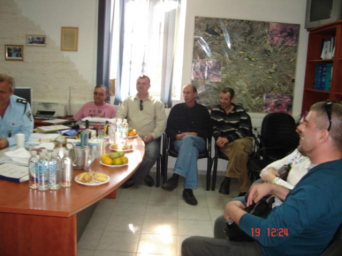 040 Israel - Nazareth (in biroul sefului politiei)