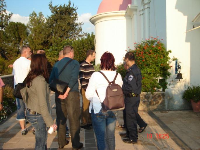 144 Israel - Tiberias (la biserica ortodoxa de langa Marea Galilee)