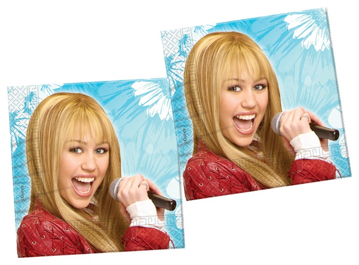 Hannah-Montana-NAPKINS - album pentru maria11mileycyrus