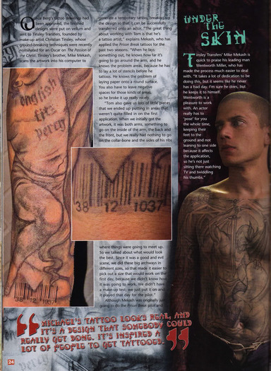 PB235 - Tatuajele lui Michael Scofield