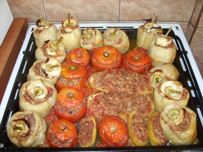 scosi din cuptor........