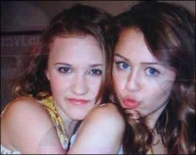 miley and emily - poze emily osment