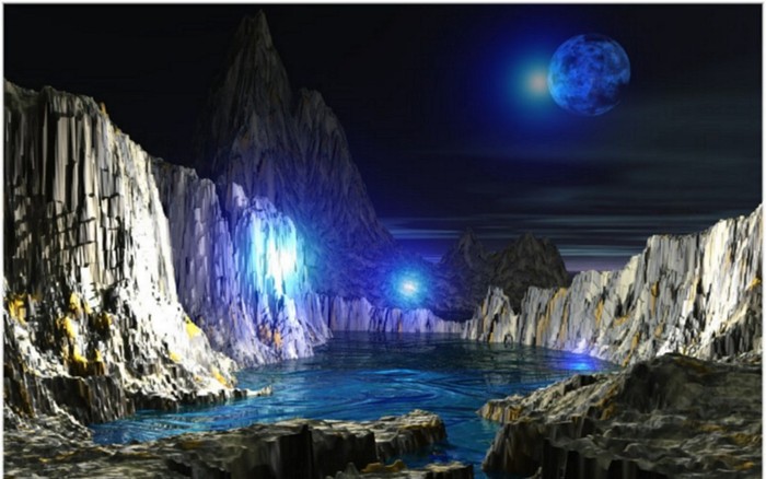 Blue-Moon - Vibrant Colors Wallpapers