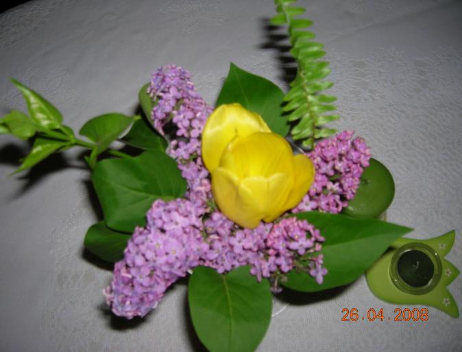 aranjament masa - Paste 2008