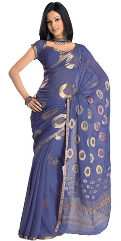 saree-blouse - Saree-uri pe care le poarta indiencele si accesorii
