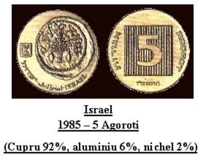 israel 1985 - 5 agoroti - banii