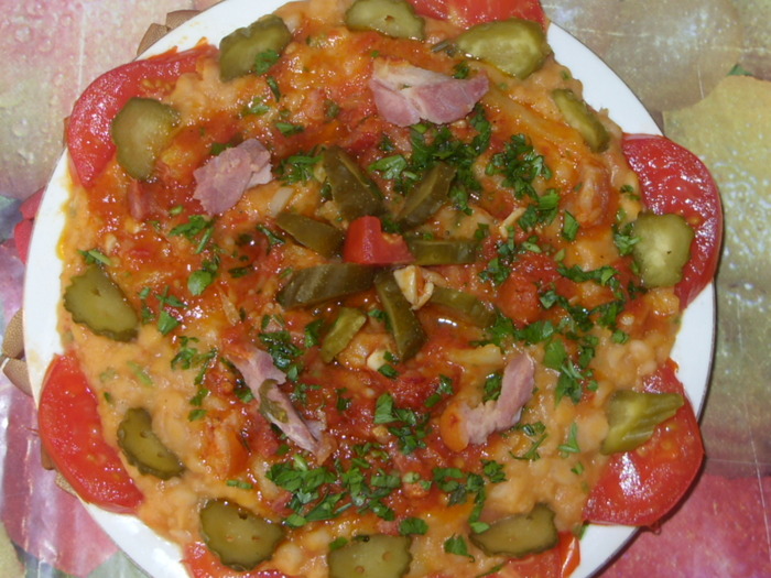 fasole batuta cu afumatura