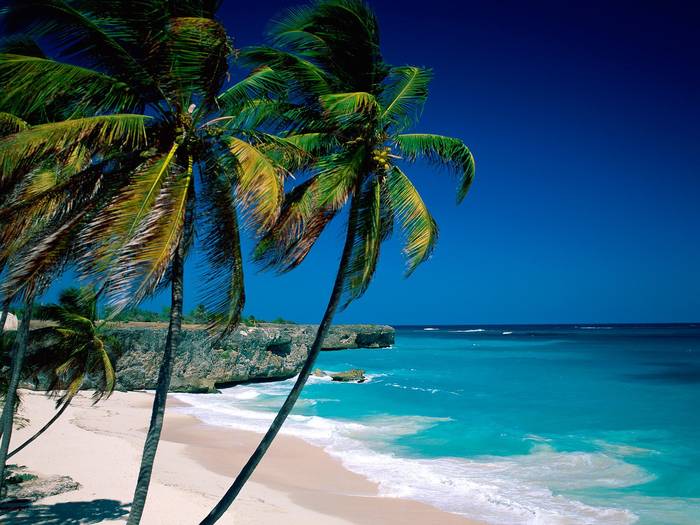 Bottom_Bay_Barbados; plaja unui ocean
