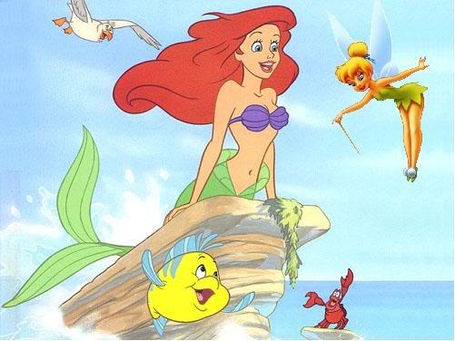 pe o stanca - Minunatele printese Disney