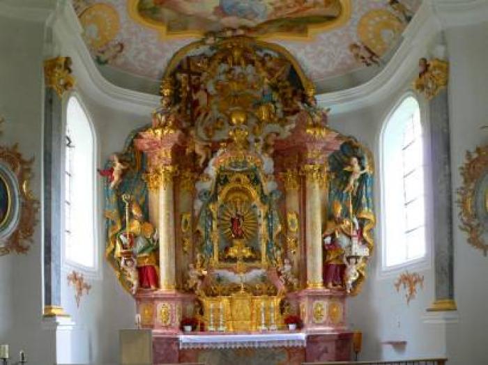 Weltenburg-Biserica.minastirii (altarul) - Weltenburg