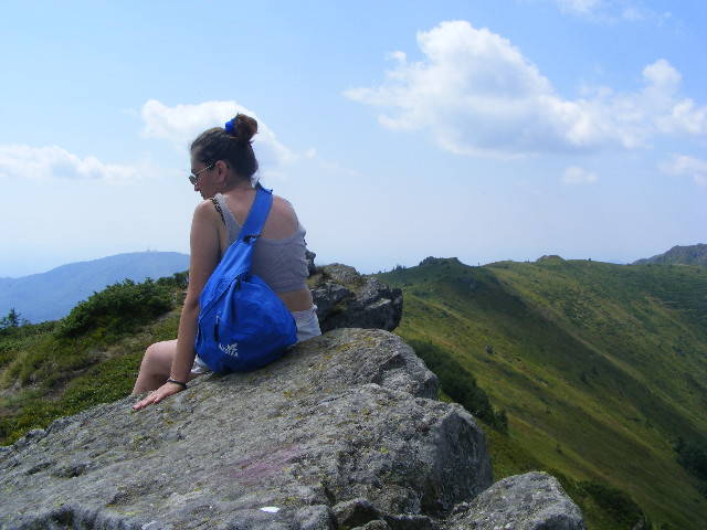 DSCF4281 - 2 august 2009 Traseu Suior Secatura Creasta Cocosului Gutaiul Doamnei  Vf Gutai