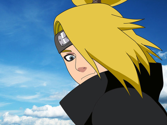 deidara-in-the-clouds-small - CAT DE MULT IUBESC EU NARUTO