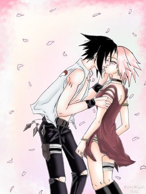 sasusaku_05_by_MiiruMiyuki - naruto kiss