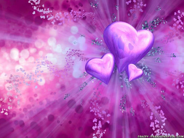 purple-heart-comet-valentine-wallpaper
