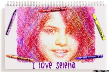  - aici dovedesc ca sunt un fan Selena  Gomez