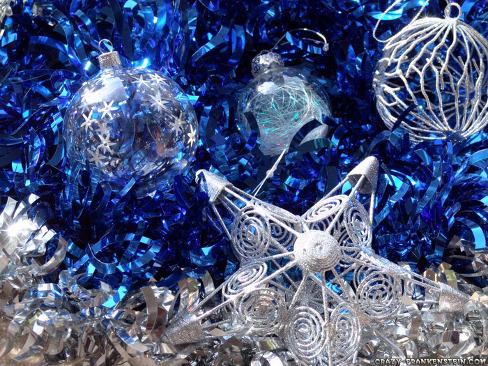 silver-blue-christmas-decorations - Christmas