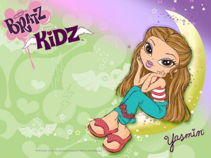 bratz    kidz     yasmin; e super si ea cand e micuta
