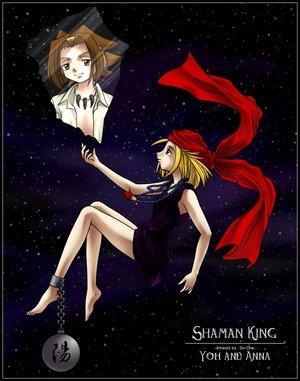 Shaman_King____Yoh_and_Anna_by_Six_One