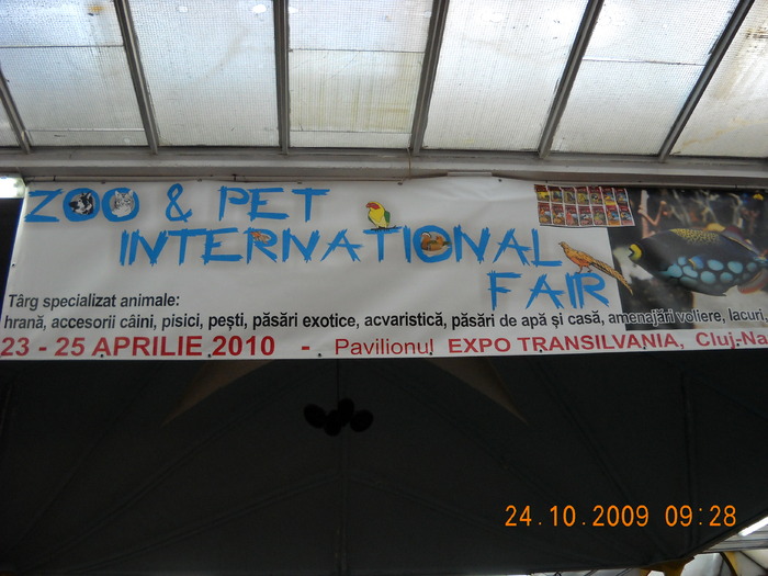 Zoo & pet internatinal Fair 2010 - Programul Targurilor si Expozitiilor de Porumbei din 2012 -- Fairs and exposition 2012