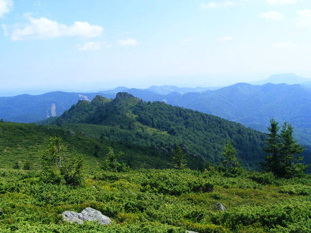 DSCF4381 - 2 august 2009 Traseu Suior Secatura Creasta Cocosului Gutaiul Doamnei  Vf Gutai