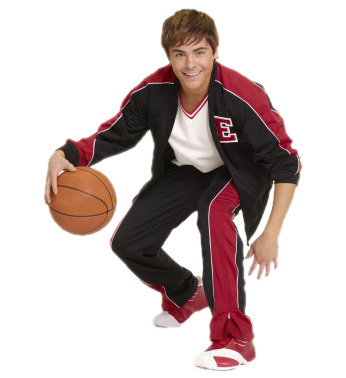 troy-bolton-basketball - High School Musical