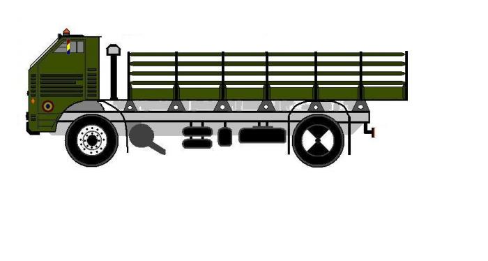 camion DAC - desene personale