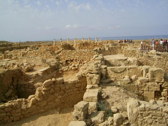 Paphos; Ruins
