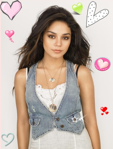 Vanessa Hearts Colorful